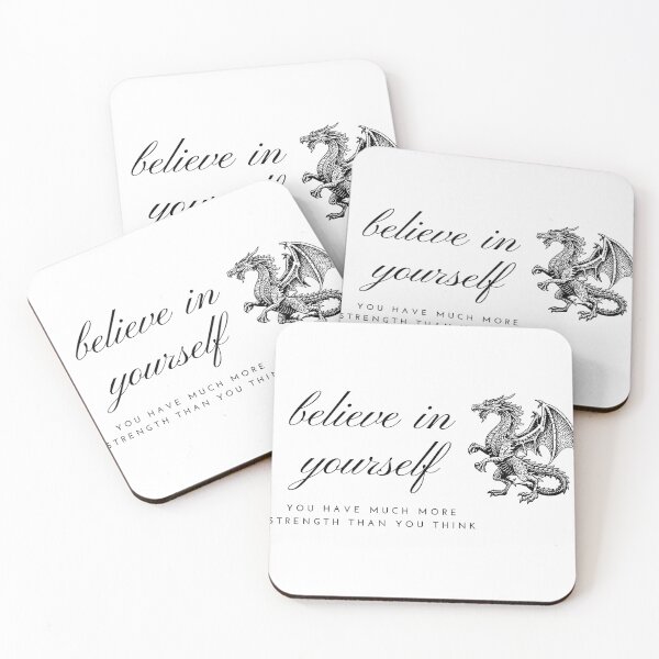 Item preview, Believe in yourself: dragon wisdom for inner strength designed and sold by Pilot-Eugen.
