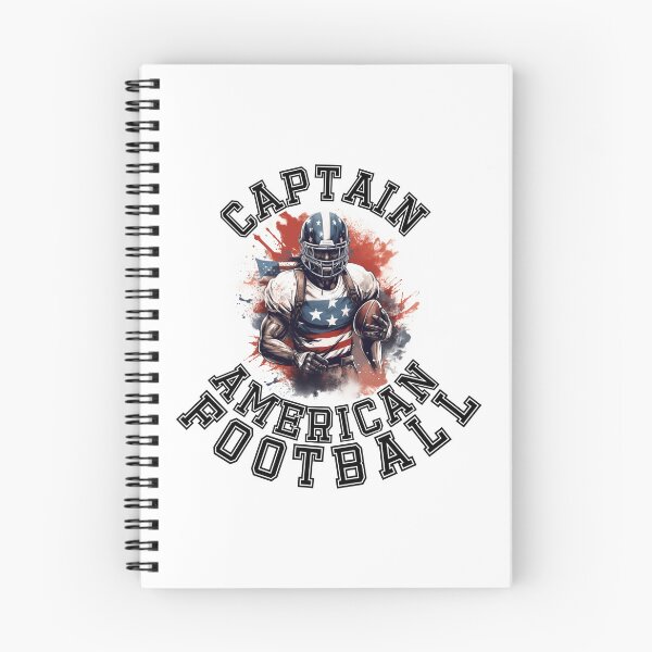 Item preview, Captain American Football Print  designed and sold by Thehatinthecat.