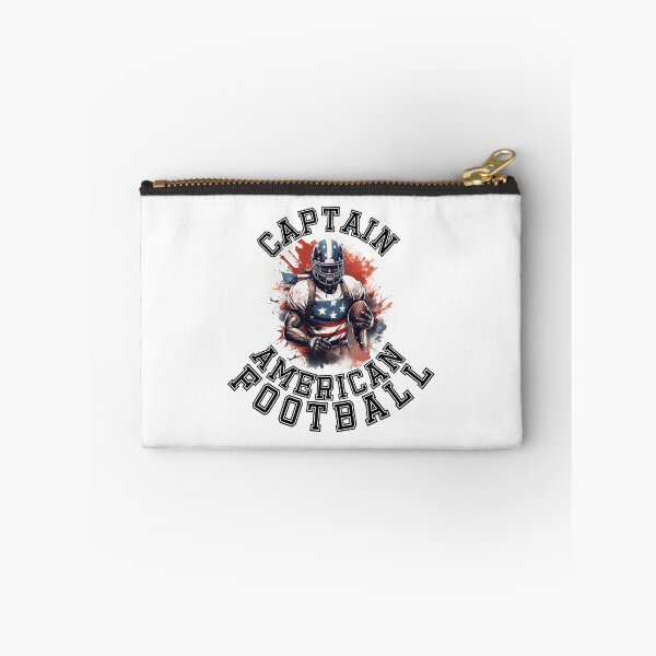 Item preview, Captain American Football Print  designed and sold by Thehatinthecat.