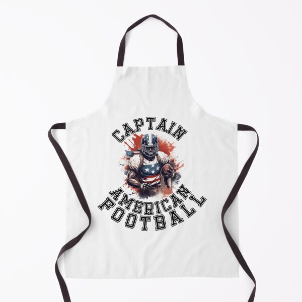Item preview, Captain American Football Print  designed and sold by Thehatinthecat.