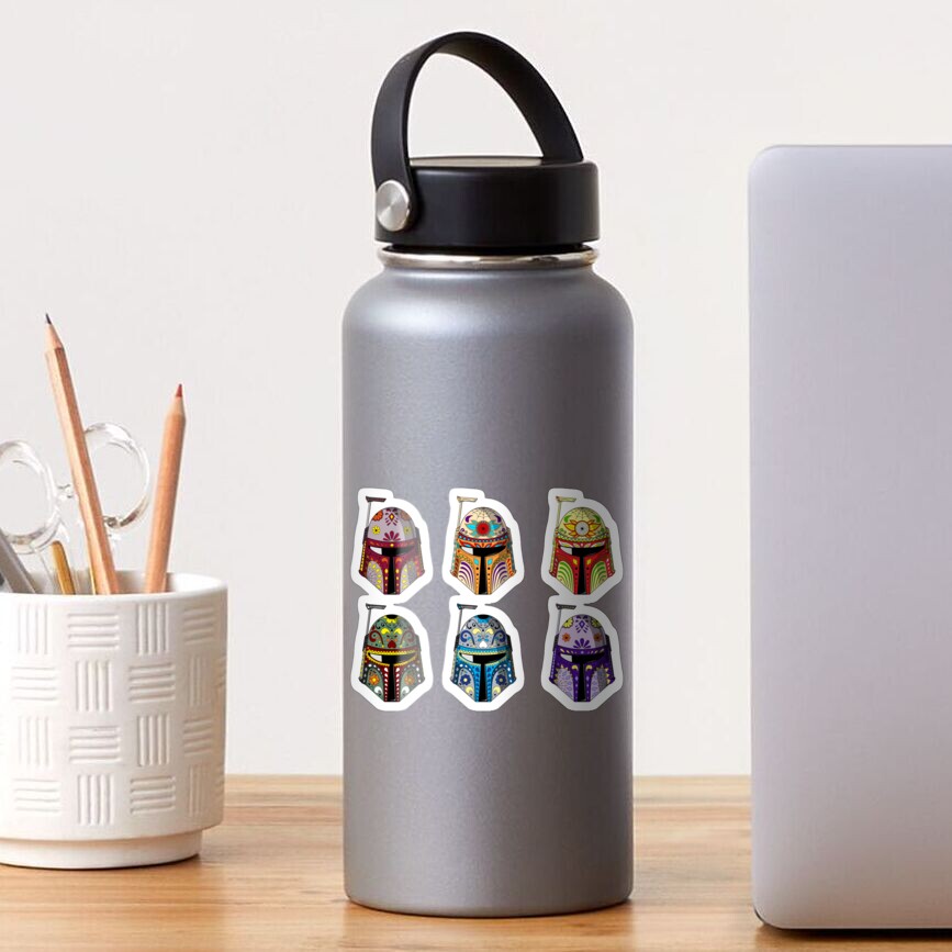 A Rainbow of Mandos- horizontal Sticker