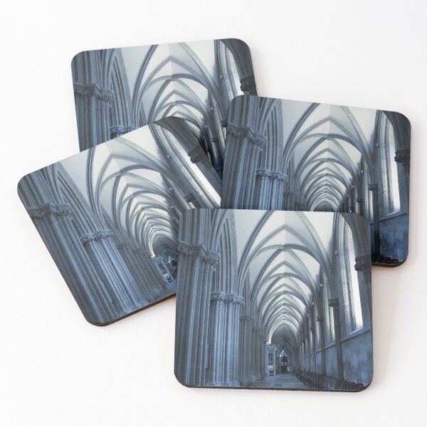 Item preview, Wells Cathedral Interior (Blue) designed and sold by Rachel J Bowler.