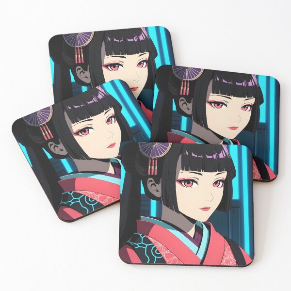 Artikelvorschau, Geisha Anime Girl #3 entworfen und verkauft von EminaGallery.