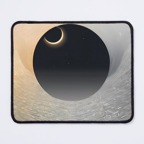 Item preview, Eclipse in Bytes: Exploring Celestial Fusion in Digital Art designed and sold by Artedig.