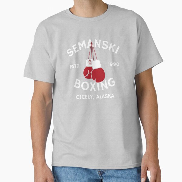 Northern Exposure Cicely Alaska Moose Semanski Boxing Light Classic T-Shirt