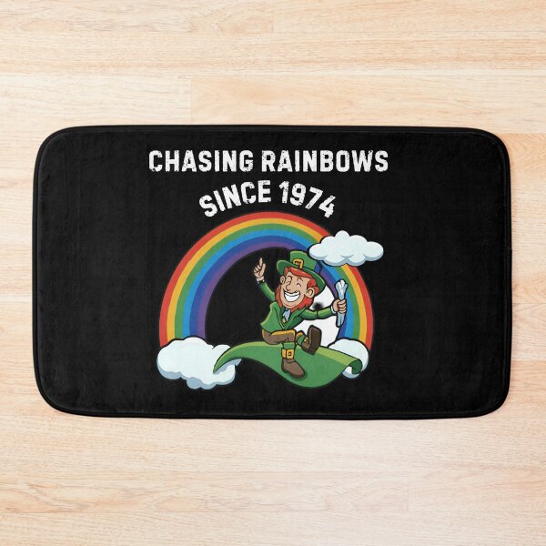 Item preview, St. Patrick's Day 50th Birthday Chasing Rainbows Since 1974 designed and sold by MimsTees.