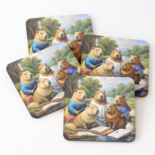 Item preview, Capybaras are charming designed and sold by r105.