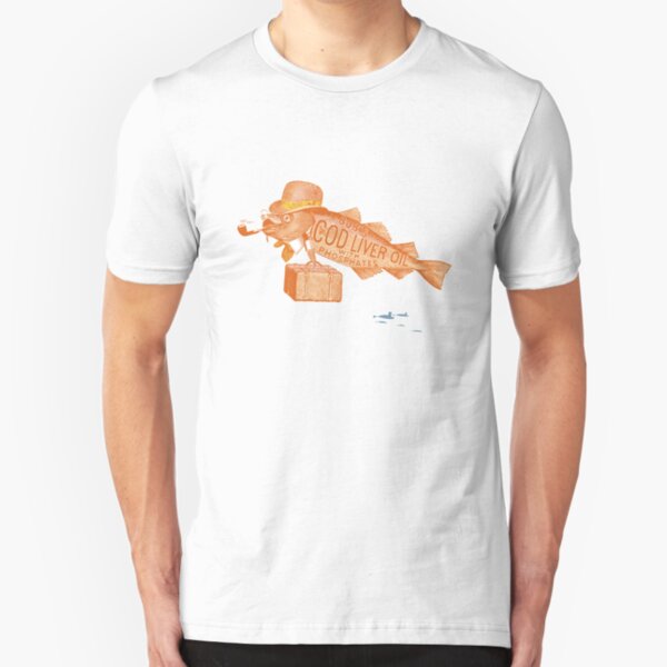 Bob the Company Cod! Slim Fit T-Shirt
