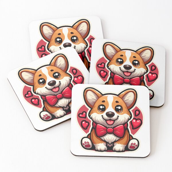 Artikelvorschau, Corgi Valentinstag Corgi Liebe Corgi Valentinstag Geschenk Welpe Hund entworfen und verkauft von Elarex.