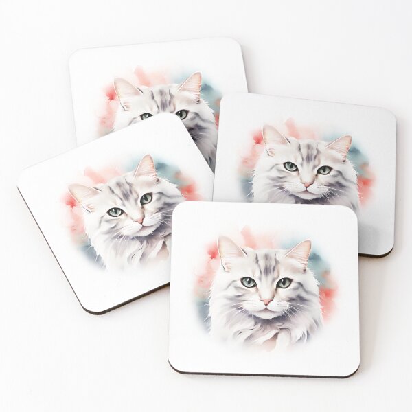 Item preview, Cat partial colors  designed and sold by YulalaStoreArt.