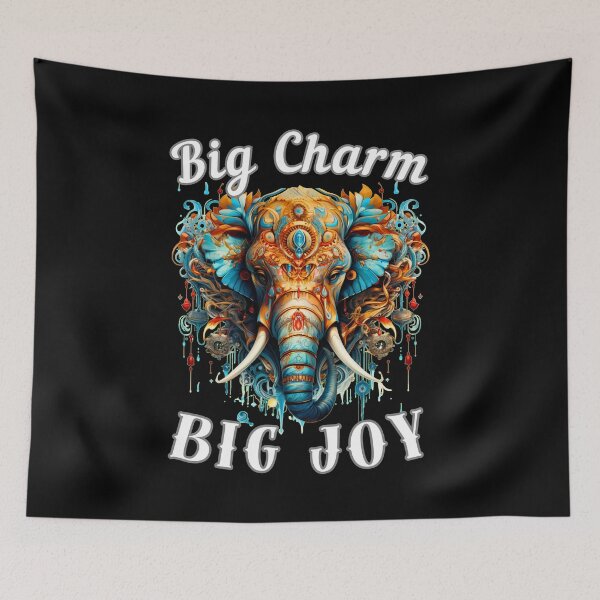 Item preview, Big Charm, Big Joy designed and sold by ElephantVibes.