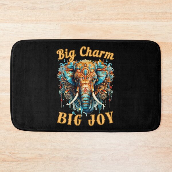 Item preview, Big Charm, Big Joy. funny elephant designed and sold by ElephantVibes.