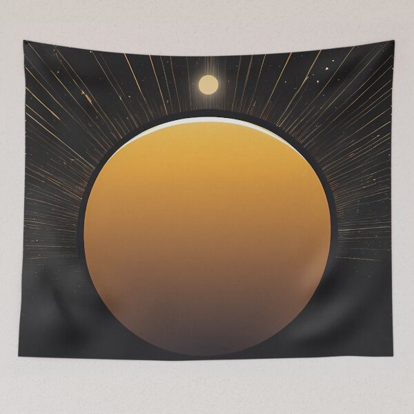 Item preview, Eclipse in HD: Celestial Convergence through Digital Art designed and sold by Artedig.