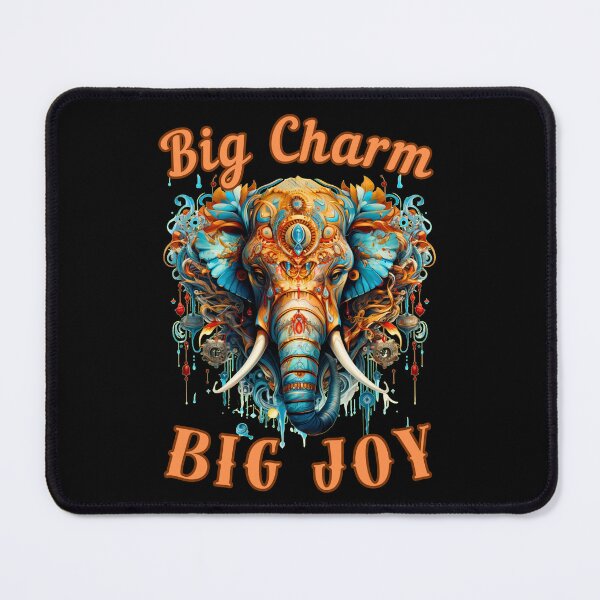 Item preview, Big Charm, Big Joy. surreal elephant designed and sold by ElephantVibes.
