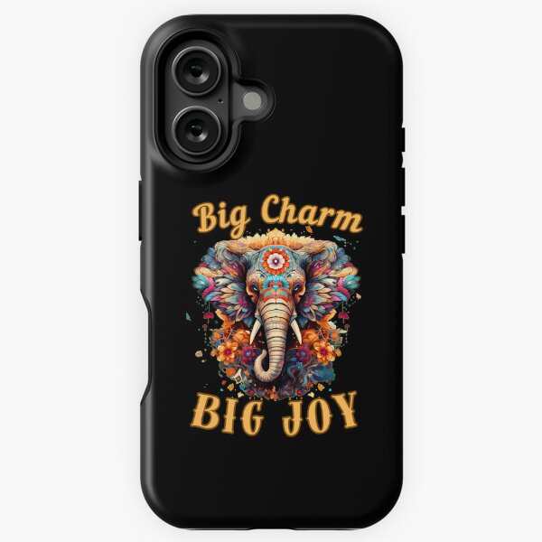 Item preview, Big Charm, Big Joy. adorable elephant designed and sold by ElephantVibes.