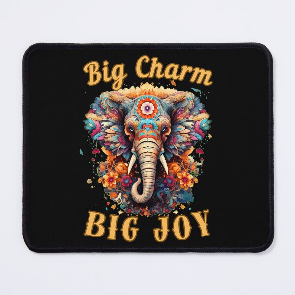 Item preview, Big Charm, Big Joy. adorable elephant designed and sold by ElephantVibes.