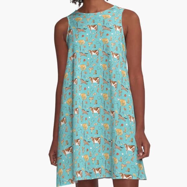 Old West A-Line Dress