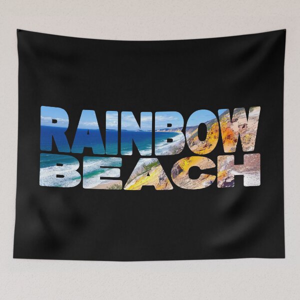 Item preview, RAINBOW BEACH - Queensland Australia Fraser Coast designed and sold by Adam Gormley.