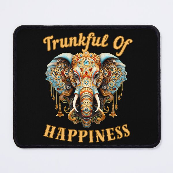 Item preview, Trunkful Of Happiness. funny elephant designed and sold by ElephantVibes.