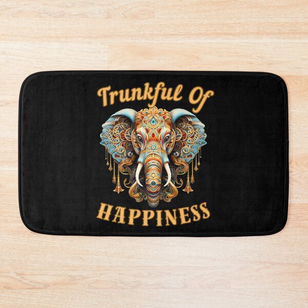 Item preview, Trunkful Of Happiness. funny elephant designed and sold by ElephantVibes.