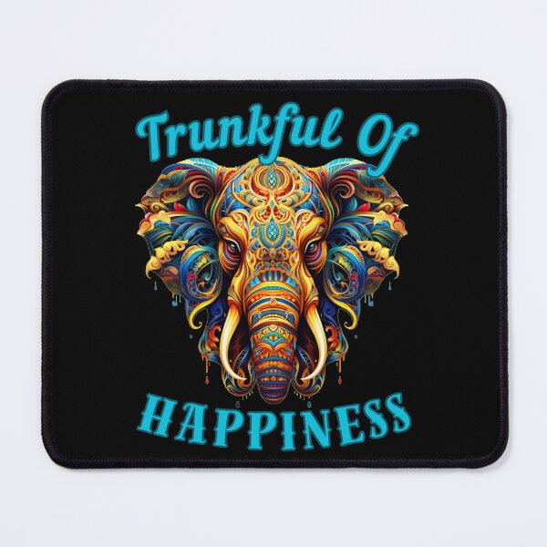Item preview, Trunkful Of Happiness. happy elephant designed and sold by ElephantVibes.