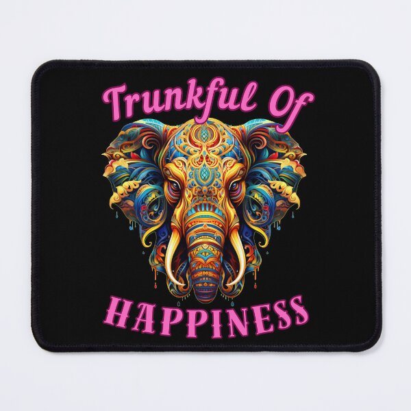 Item preview, Trunkful Of Happiness. elephant quote designed and sold by ElephantVibes.