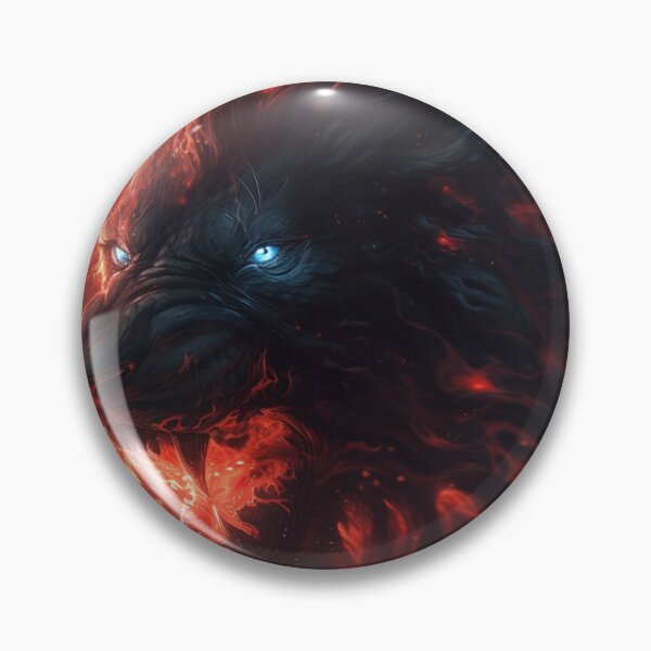 Item preview, A BLACK Lion With NAVYBLUE EYES designed and sold by JOTAMIKE.