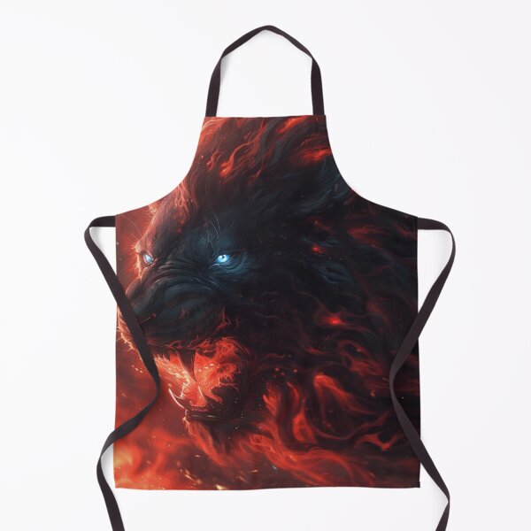 Item preview, A BLACK Lion With NAVYBLUE EYES designed and sold by JOTAMIKE.