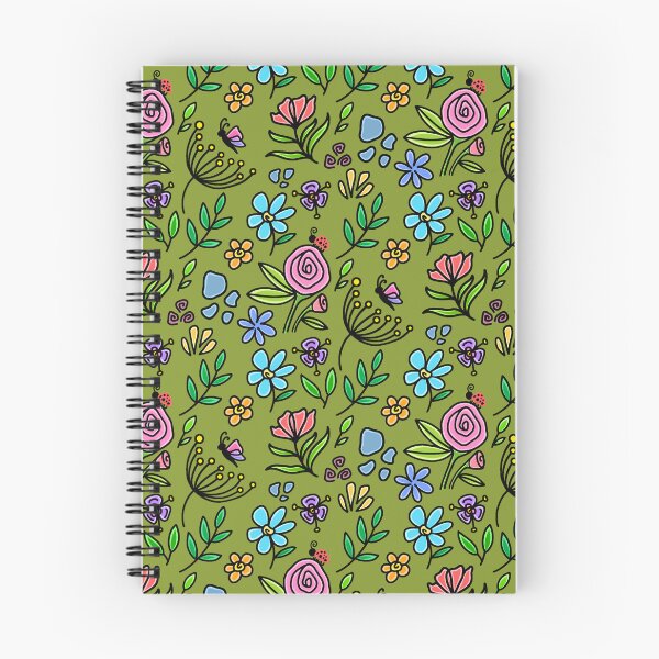 Item preview, Floral Garden Mural pattern (3rd copy) designed and sold by Charmy Design.