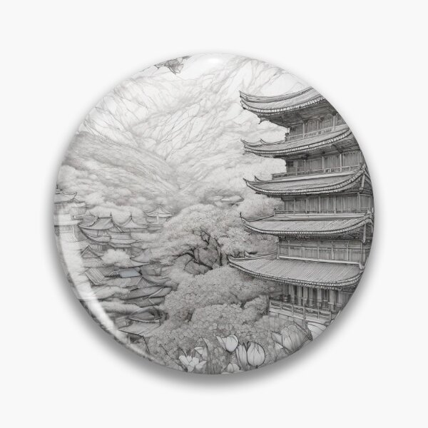 Item preview, Asian garden temple designed and sold by InfiniteOnyx.