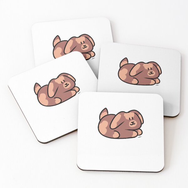 Item preview, Coco-Caramel Dog Cartoon designed and sold by NatNessie.