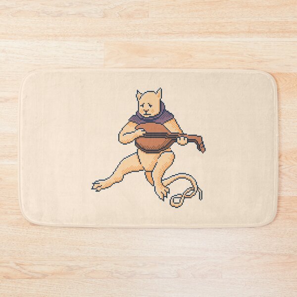 Item preview, Cute Medieval Cat Pixel Art Design designed and sold by MariOyama.