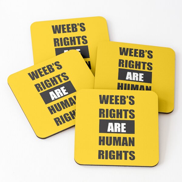 Item preview, Weeb’s Rights are Human Rights (v1) designed and sold by StudioX27.