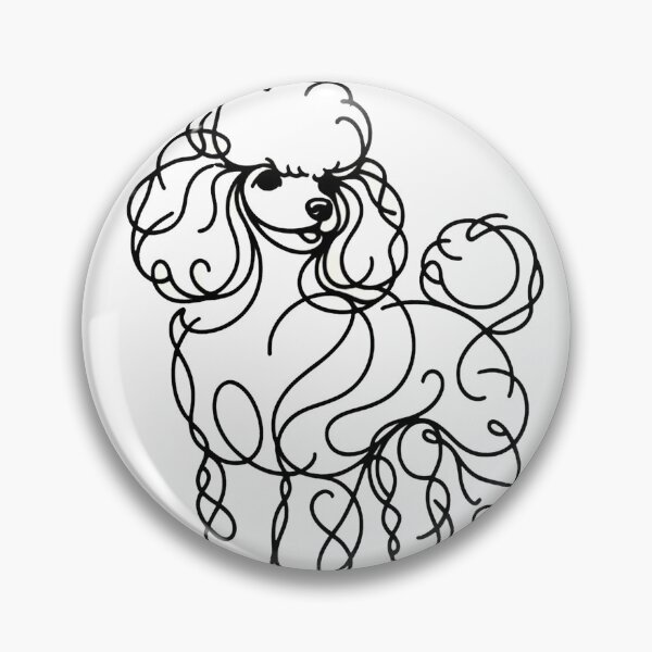 Item preview, Minimalist Dog Poodle Design designed and sold by toypoodlemom.