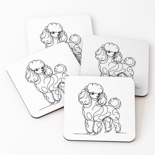 Item preview, Minimalist Dog Poodle Design designed and sold by toypoodlemom.