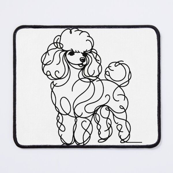 Item preview, Minimalist Dog Poodle Design designed and sold by toypoodlemom.