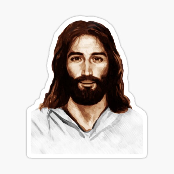 Item preview, Jesus, Most Beautiful Image Smiling and Looking at You designed and sold by Brasilia.