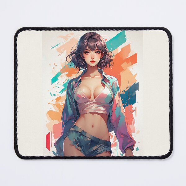Item preview, Gorgeous anime girl - watercolor art designed and sold by UmagineArts.