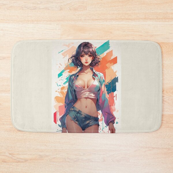Item preview, Gorgeous anime girl - watercolor art designed and sold by UmagineArts.