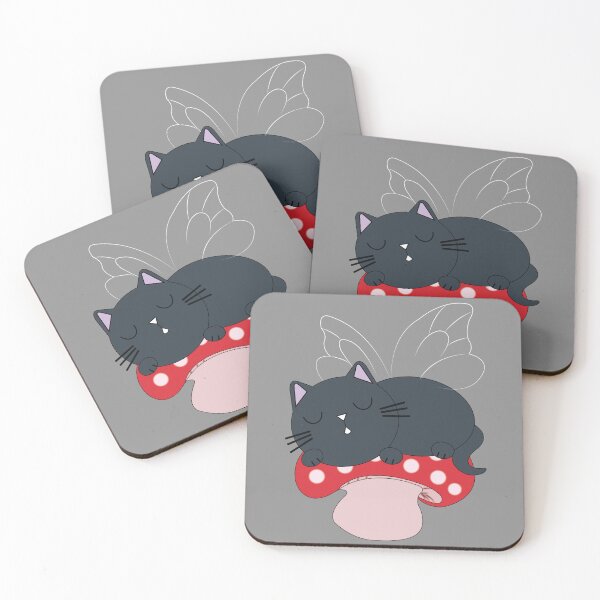 Item preview, cat fairy sleep designed and sold by thatam.