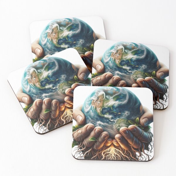 Item preview, We Belong To The Earth designed and sold by Dwell-Studios.