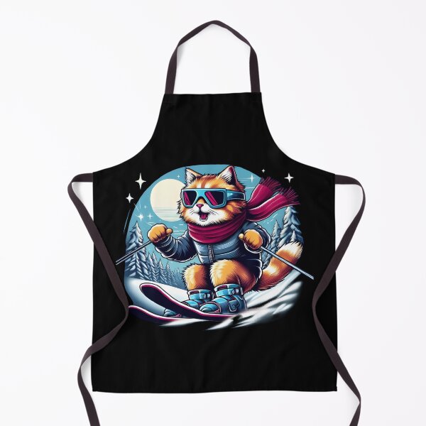 Item preview, Cool Cat Skier: A Winter Wonderland Adventure designed and sold by Designowner.