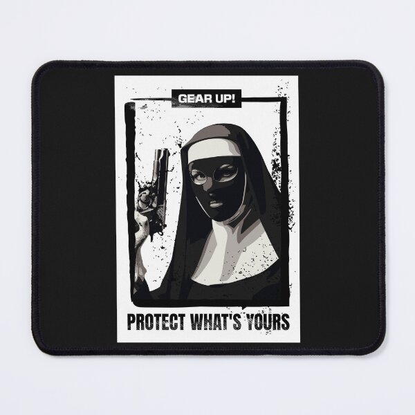 Item preview, Nun Gun Protect Whats Yours designed and sold by Mlaniel.