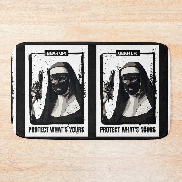 Item preview, Nun Gun Protect Whats Yours designed and sold by Mlaniel.