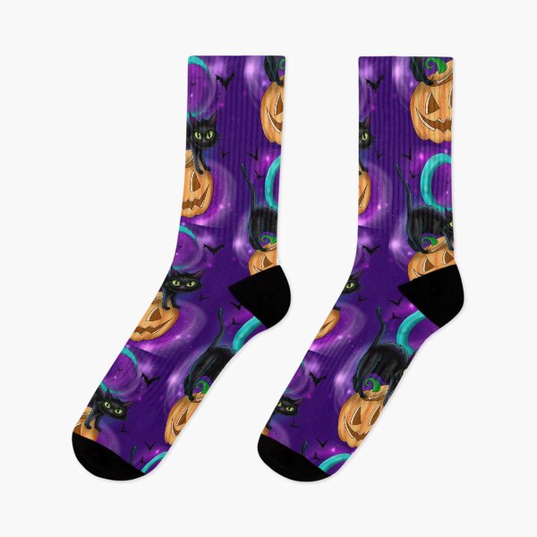 Item preview, Halloween cat designed and sold by CraftKrazie.