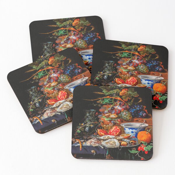 Item preview, Timeless Still Life: Vibrant Fruits and Ocean Treasures Artwork - Great Arts designed and sold by InHerits.