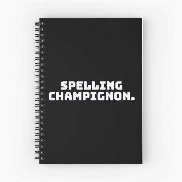 Item preview, Spelling Champignon. designed and sold by QuoteQuest.