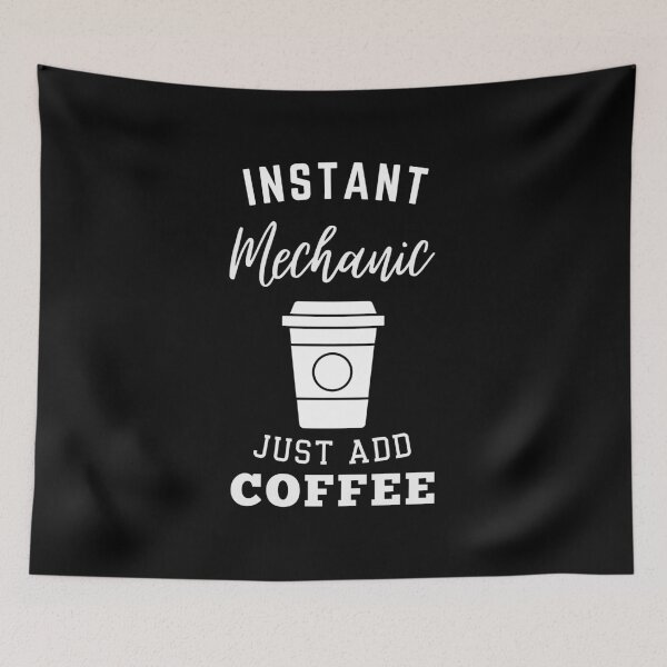 Item preview, Instant Mechanic just add coffee designed and sold by annoying-shirts.