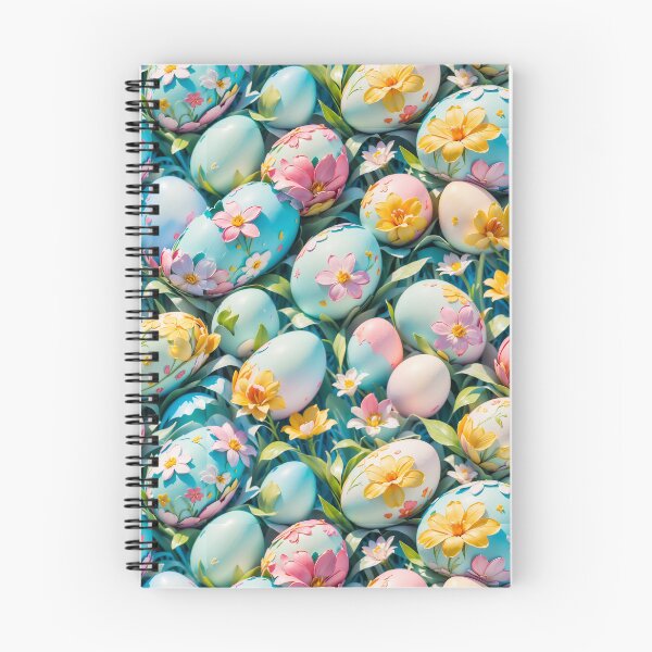 Item preview, Easter Eggs and Floral Seamless Pattern  designed and sold by PaxtonProjects.