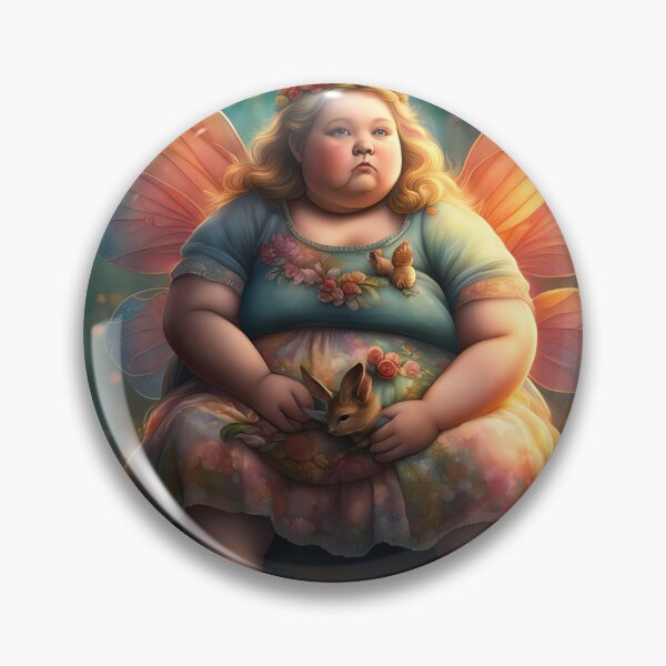 Item preview, Marcie the little fat fairy.  designed and sold by Joanne Walsh.
